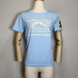 Tシャツ「The Heart of Japan」レディースブルー